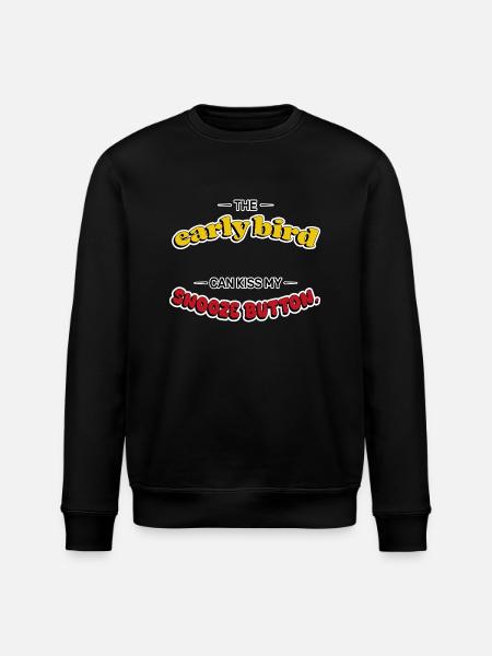 Schlummertaste Rebell - Stanley/Stella Unisex Bio-Sweatshirt ROLLER - Schwarz