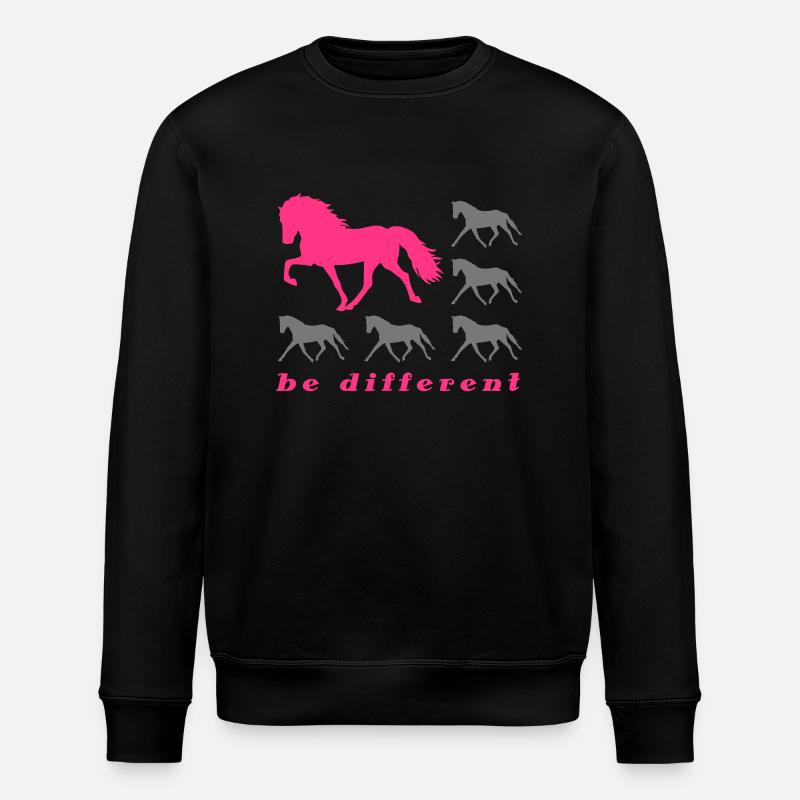 Be Different grey - Stanley/Stella Unisex Bio-Sweatshirt ROLLER - Schwarz