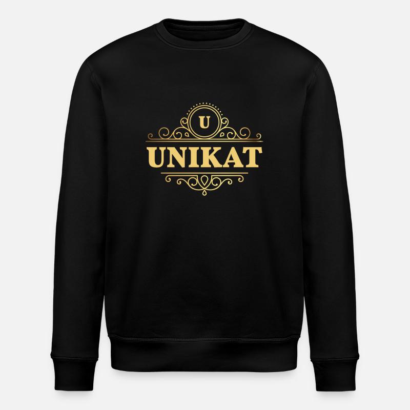 Unikat - Stanley/Stella Unisex Bio-Sweatshirt ROLLER - Schwarz