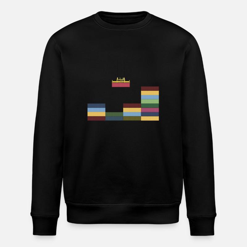 Conteneur - Sweat bio ROLLER Stanley/Stella Unisexe - noir