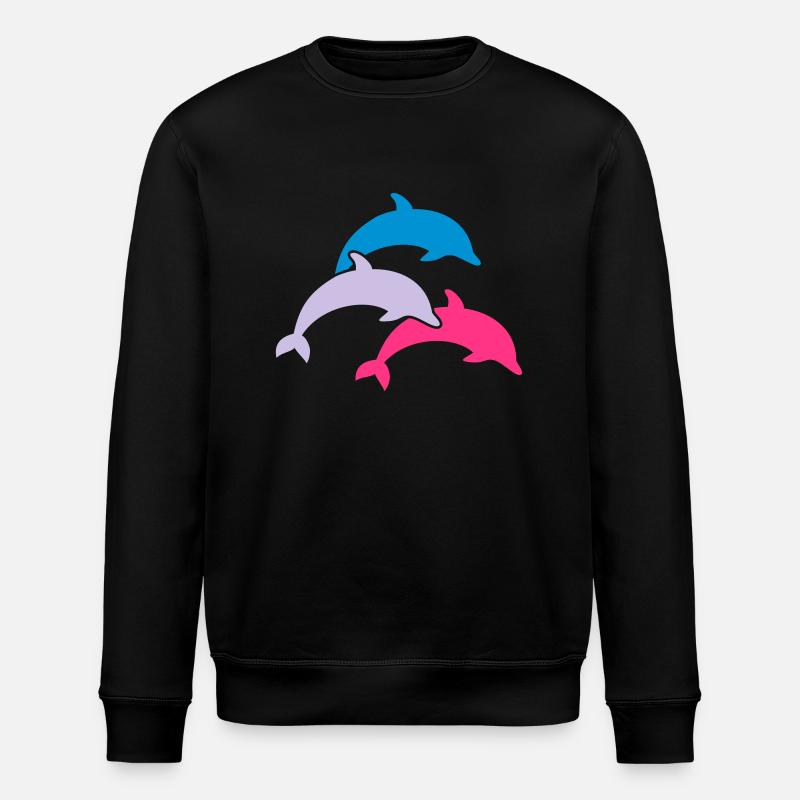 Dauphin - Sweat bio ROLLER Stanley/Stella Unisexe - noir
