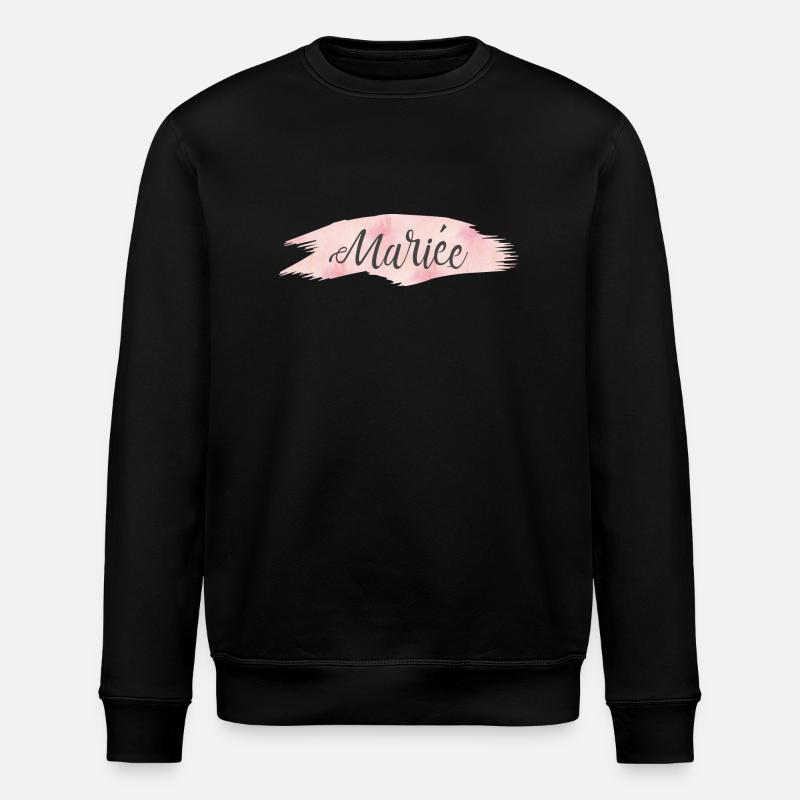 mariée - Sweat bio ROLLER Stanley/Stella Unisexe - noir