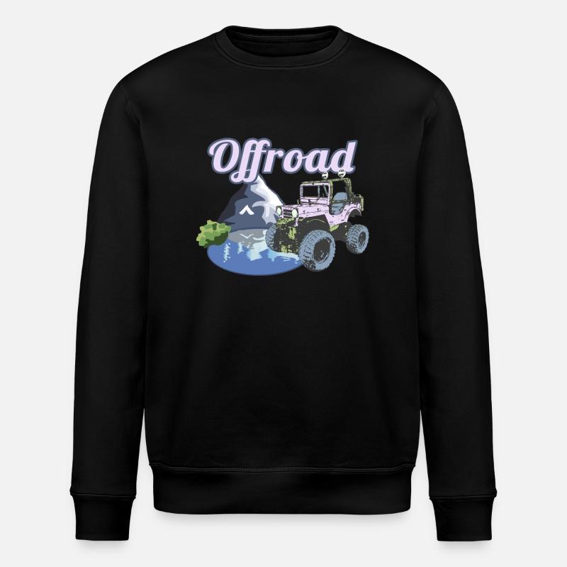 Offroad - Stanley/Stella Unisex Bio-Sweatshirt ROLLER - Schwarz