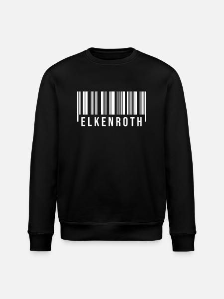 Elkenroth Westerwald - Stanley/Stella Unisex Bio-Sweatshirt ROLLER - Schwarz