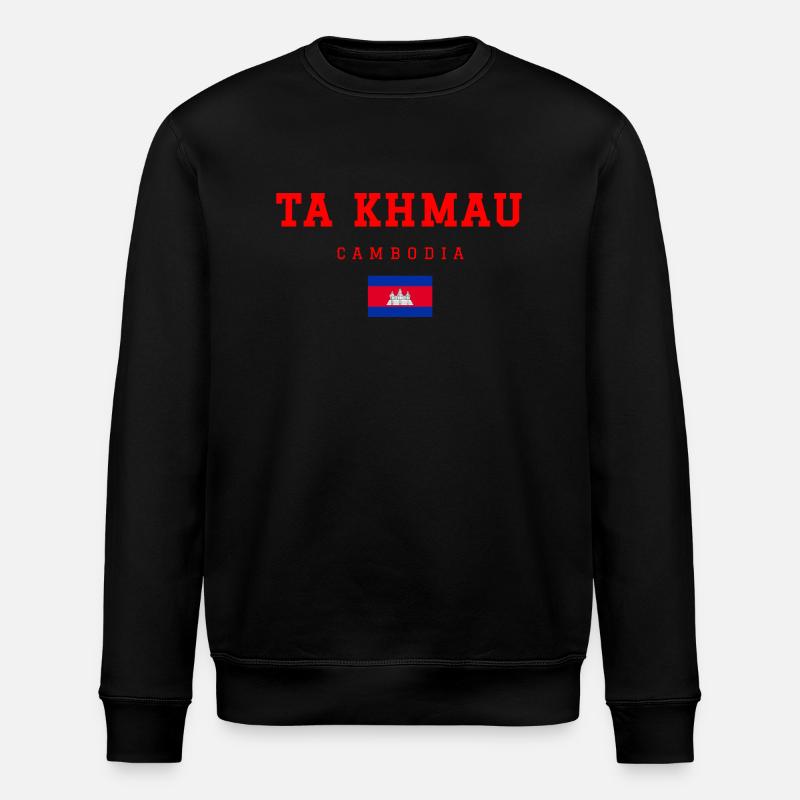 Ta Khmau, Cambodge - Sweat bio ROLLER Stanley/Stella Unisexe - noir
