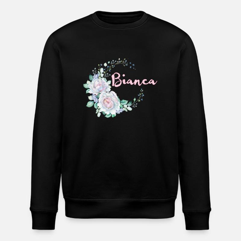 For Bianca - Stanley/Stella ROLLER Unisex Organic Sweatshirt - black