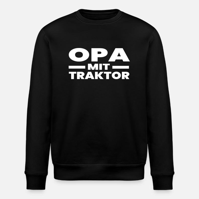 Traktor - Stanley/Stella Unisex Bio-Sweatshirt ROLLER - Schwarz