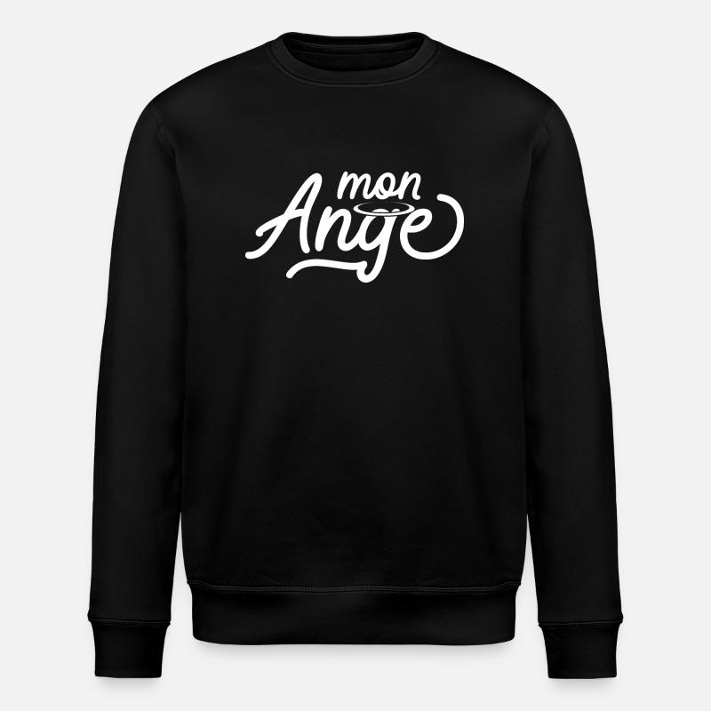 My angel - Stanley/Stella ROLLER Unisex Organic Sweatshirt - black