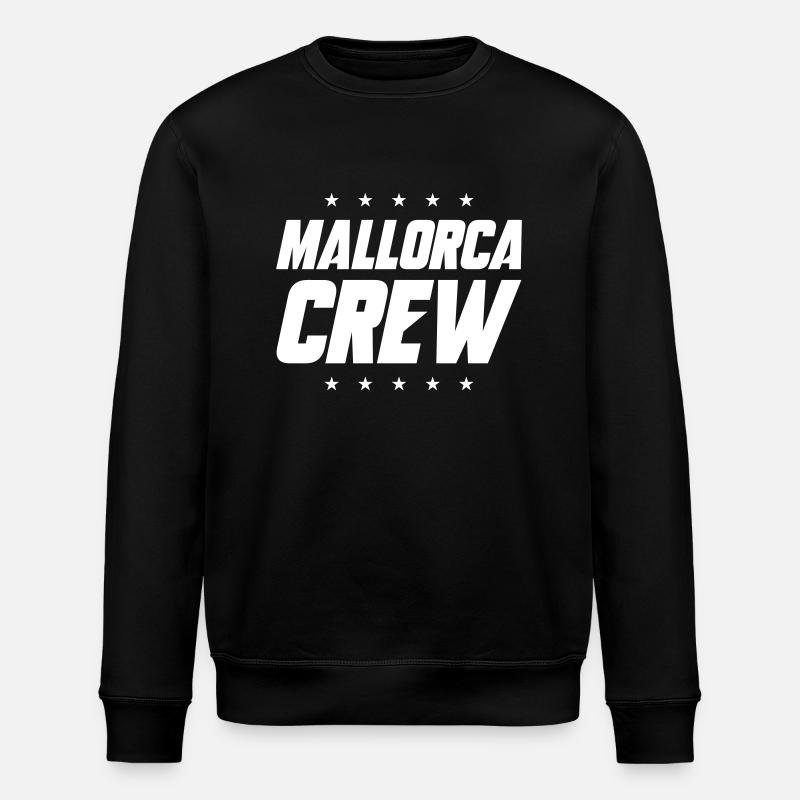 Équipage à Majorque - Sweat bio ROLLER Stanley/Stella Unisexe - noir