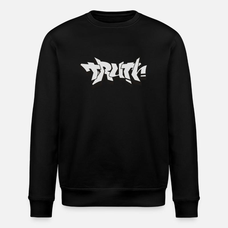 Truth - Stanley/Stella Unisex Bio-Sweatshirt ROLLER - Schwarz