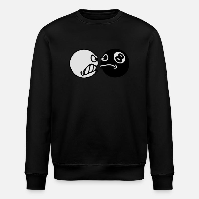 Boules de billard - Sweat bio ROLLER Stanley/Stella Unisexe - noir