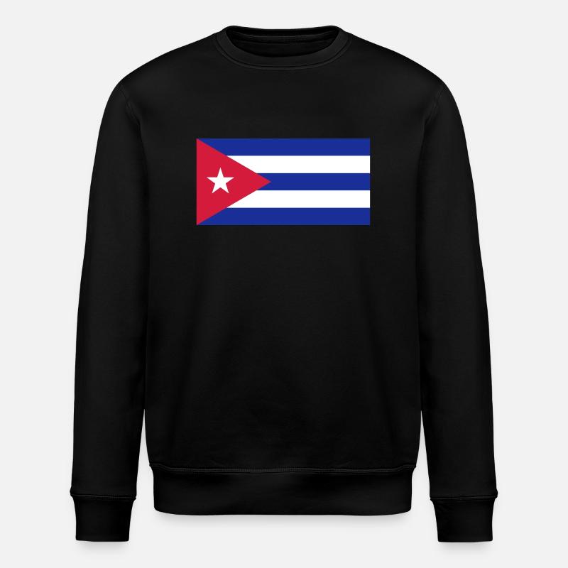 cuba flag - Sweat bio ROLLER Stanley/Stella Unisexe - noir