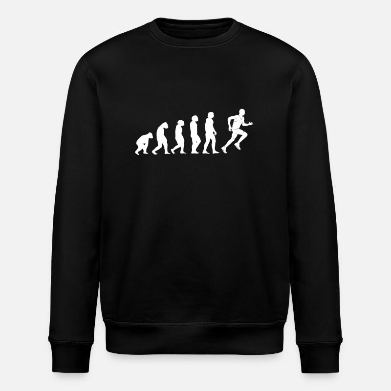 Laufen Evolution - Stanley/Stella Unisex Bio-Sweatshirt ROLLER - Schwarz