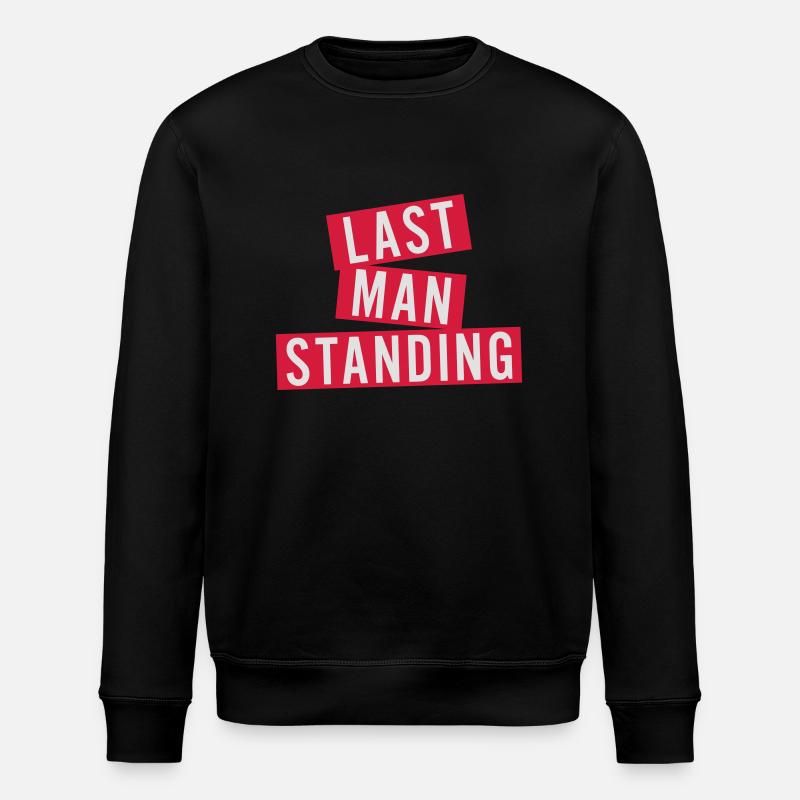 LAST MAN STANDING - Stanley/Stella Unisex Bio-Sweatshirt ROLLER - Schwarz