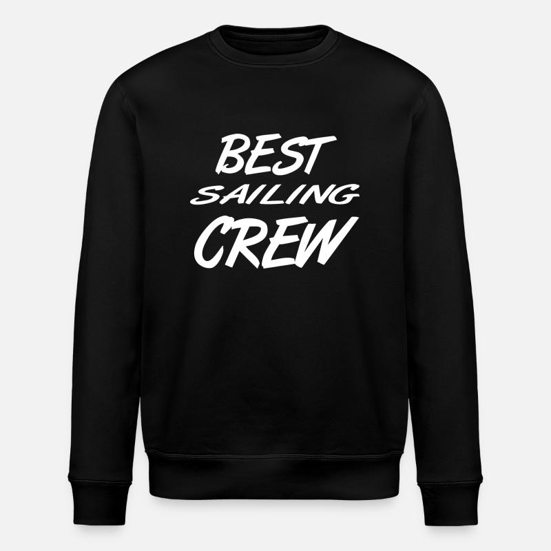 Sail - Stanley/Stella ROLLER Unisex Organic Sweatshirt - black