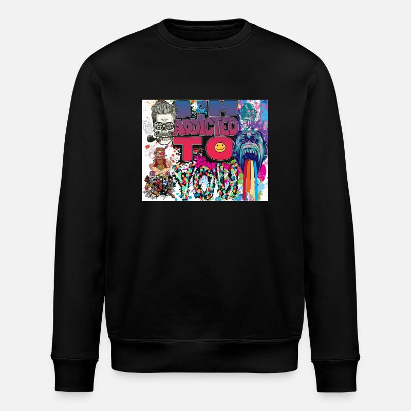 2 Original - Stanley/Stella Unisex Bio-Sweatshirt ROLLER - Schwarz