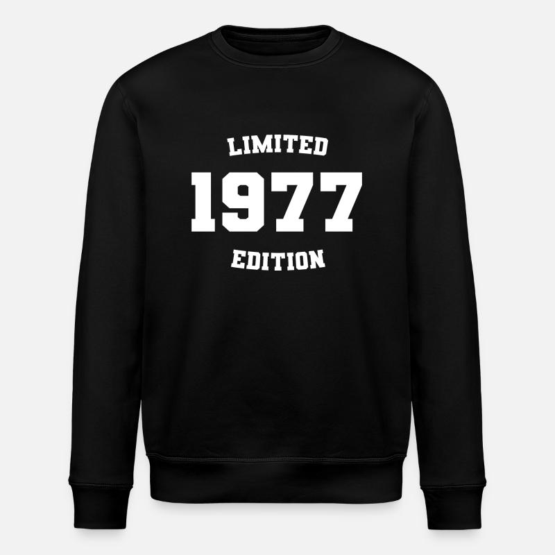 Édition limitée 1977 - Sweat bio ROLLER Stanley/Stella Unisexe - noir