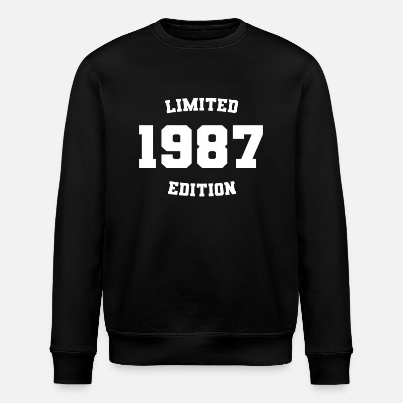 Édition limitée 1987 - Sweat bio ROLLER Stanley/Stella Unisexe - noir