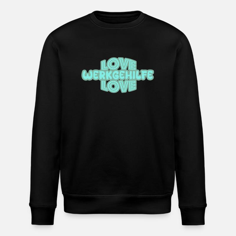 Assistant - Stanley/Stella ROLLER Unisex Organic Sweatshirt - black