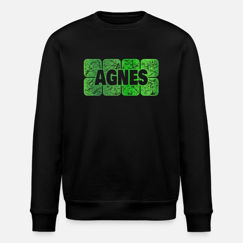 Agnès - Sweat bio ROLLER Stanley/Stella Unisexe - noir