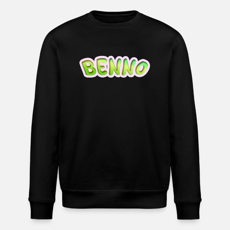 Geschenk für Benno - Stanley/Stella Unisex Bio-Sweatshirt ROLLER - Schwarz