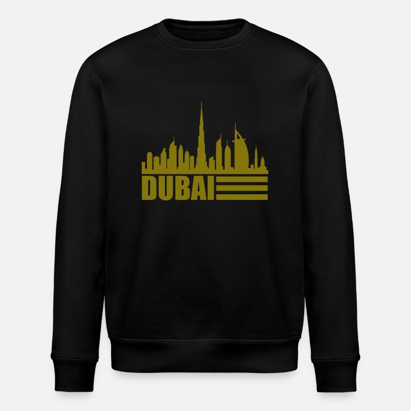 Horizon de Dubaï 1 - Sweat bio ROLLER Stanley/Stella Unisexe - noir