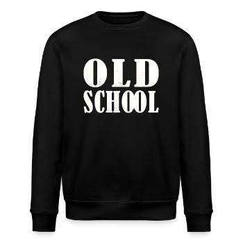 Old School Musik Liebhaber 80er 90er Hip Hop Rap - Stanley/Stella Unisex Bio-Sweatshirt ROLLER - Schwarz - Vorne - Nik (191cm)
