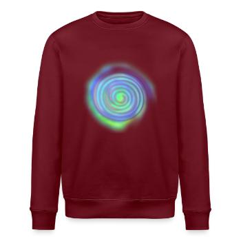 LIFE age - Stanley/Stella Unisex Bio-Sweatshirt ROLLER - Burgunderrot - Vorne - Nik (191cm)