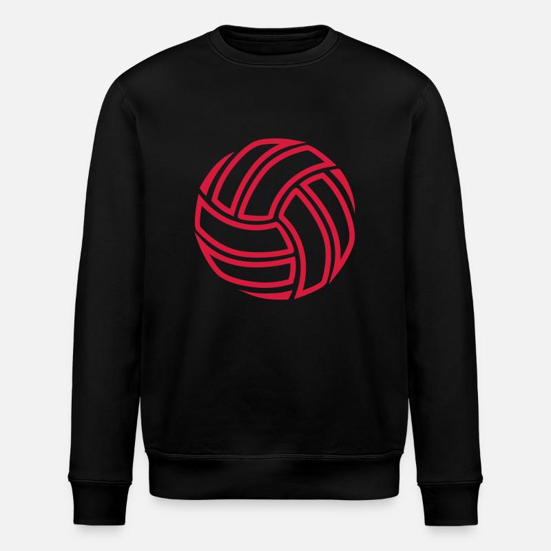 Volleyball - Stanley/Stella Unisex Bio-Sweatshirt ROLLER - Schwarz