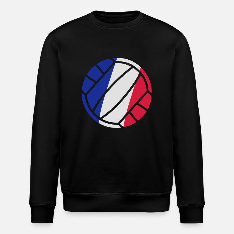 balle de volley-ball - Sweat bio ROLLER Stanley/Stella Unisexe - noir