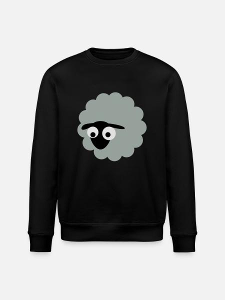 schaf - Stanley/Stella Unisex Bio-Sweatshirt ROLLER - Schwarz