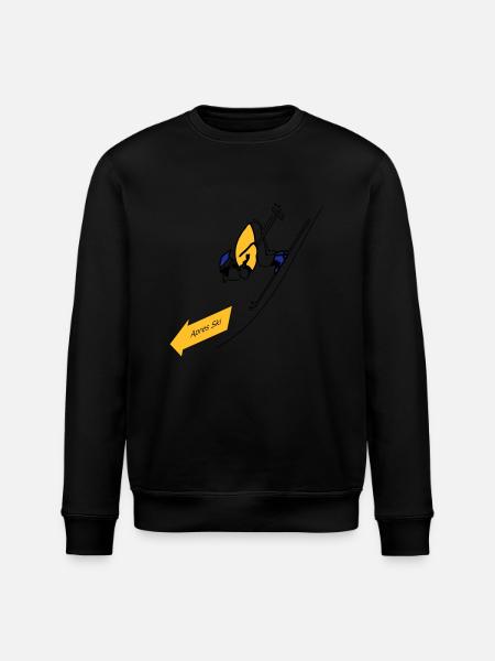 Apres ski - Stanley/Stella Unisex Bio-Sweatshirt ROLLER - Schwarz
