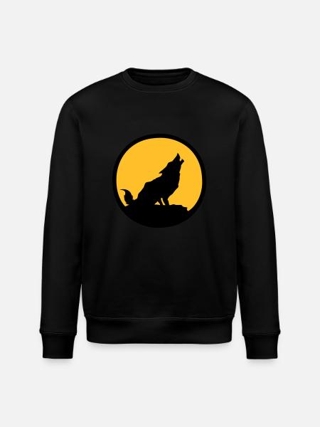 loup - Stanley/Stella Unisex Bio-Sweatshirt ROLLER - Schwarz