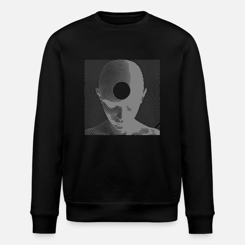 Free-Mind-grey - Stanley/Stella Unisex Bio-Sweatshirt ROLLER - Schwarz