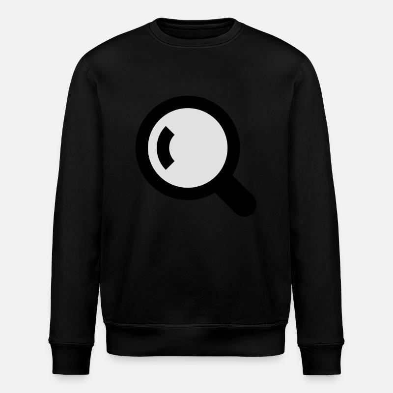 Lupe Symbol - Stanley/Stella Unisex Bio-Sweatshirt ROLLER - Schwarz
