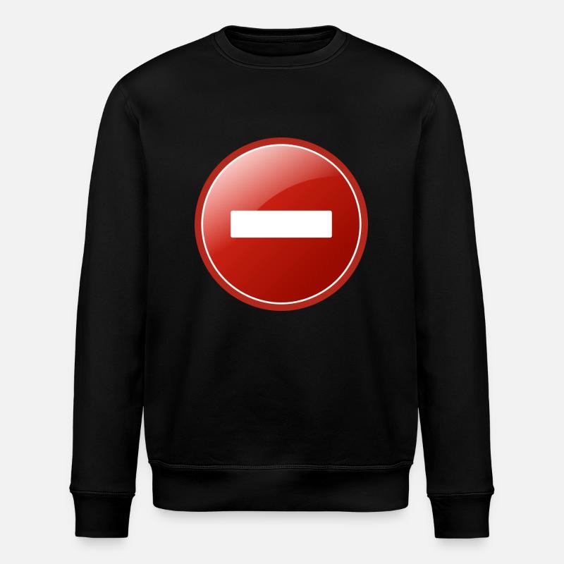 sens interdit - Sweat bio ROLLER Stanley/Stella Unisexe - noir