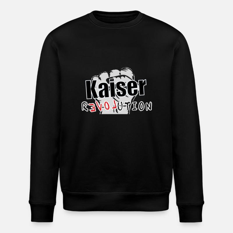 Revolution Kaiser - Stanley/Stella Unisex Bio-Sweatshirt ROLLER - Schwarz