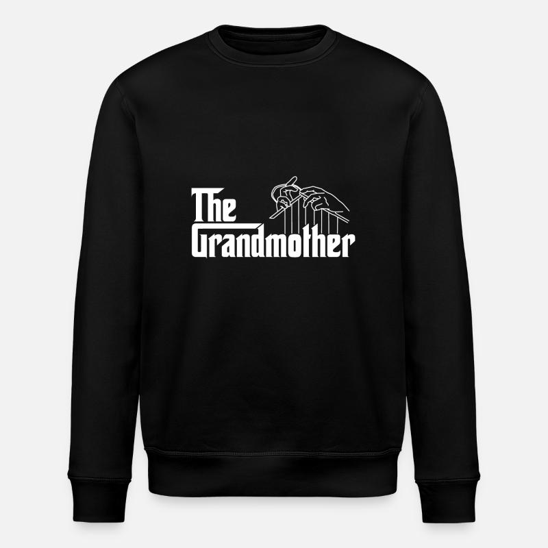 La grand-mère - Sweat bio ROLLER Stanley/Stella Unisexe - noir