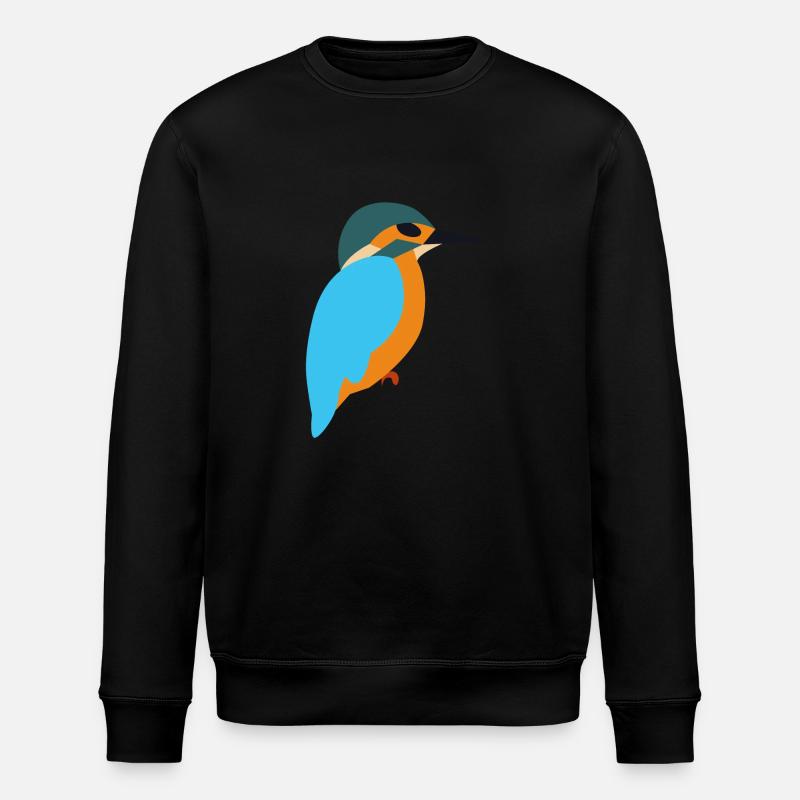 couleur oiseau - Sweat bio ROLLER Stanley/Stella Unisexe - noir