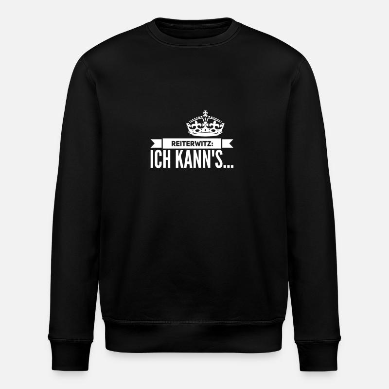 Pferdeliebe - Stanley/Stella Unisex Bio-Sweatshirt ROLLER - Schwarz