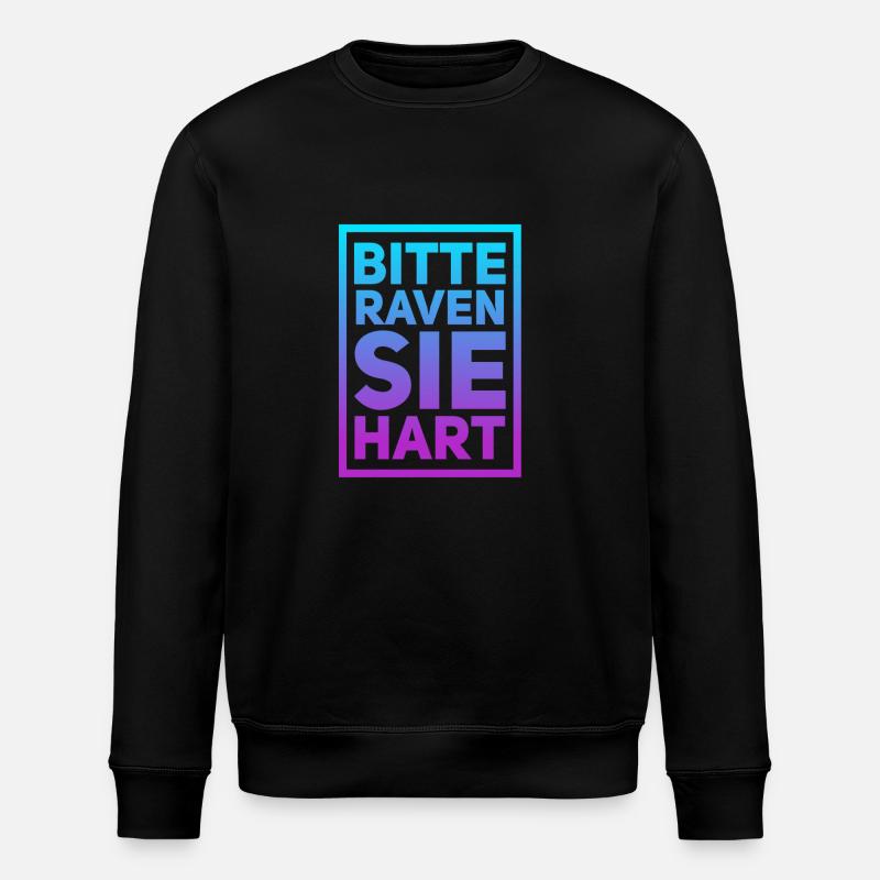 RAVEN - Stanley/Stella Unisex Bio-Sweatshirt ROLLER - Schwarz