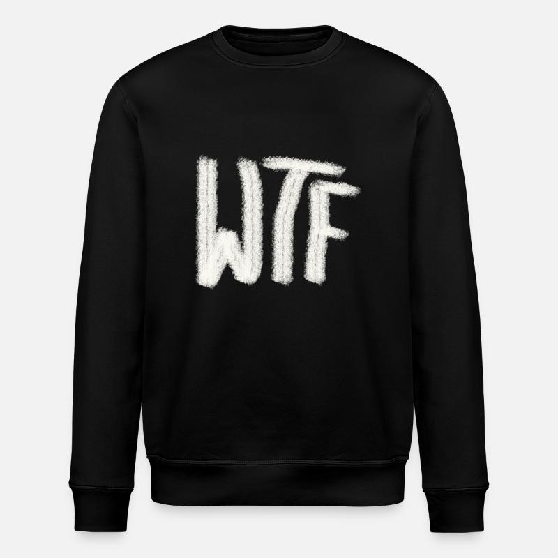 WTF - Stanley/Stella Unisex Bio-Sweatshirt ROLLER - Schwarz