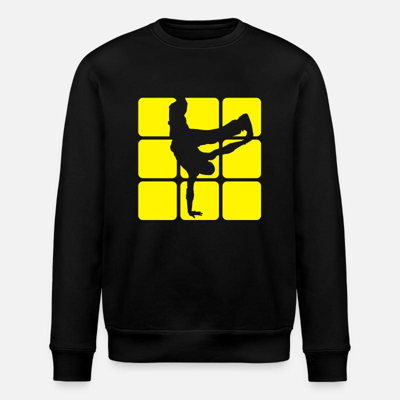 BREAKDANCE 1C 1 - Sweat bio ROLLER Stanley/Stella Unisexe - noir