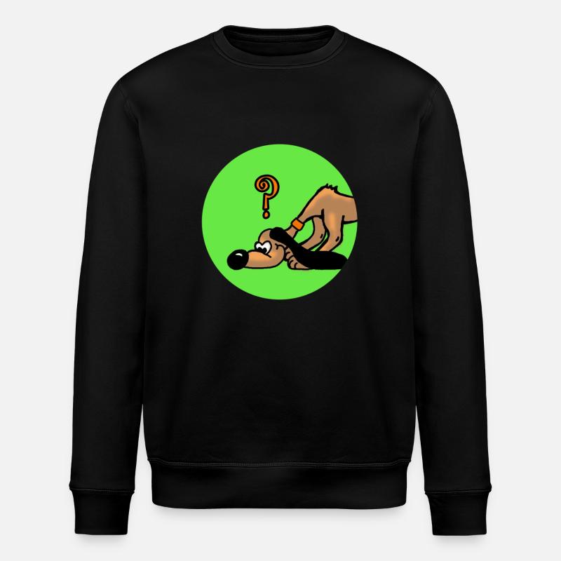 Recherche chien de chien - Sweat bio ROLLER Stanley/Stella Unisexe - noir