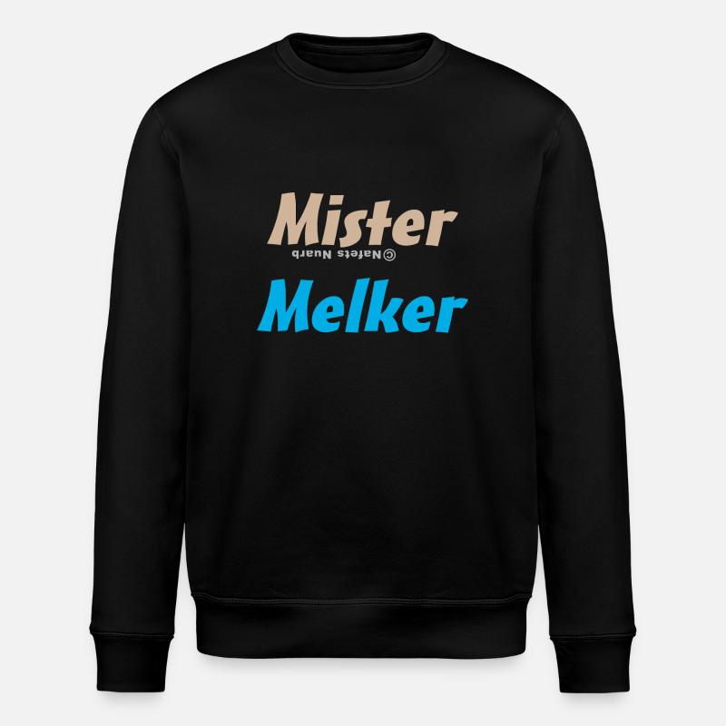 Mister Melker - Stanley/Stella Unisex Bio-Sweatshirt ROLLER - Schwarz