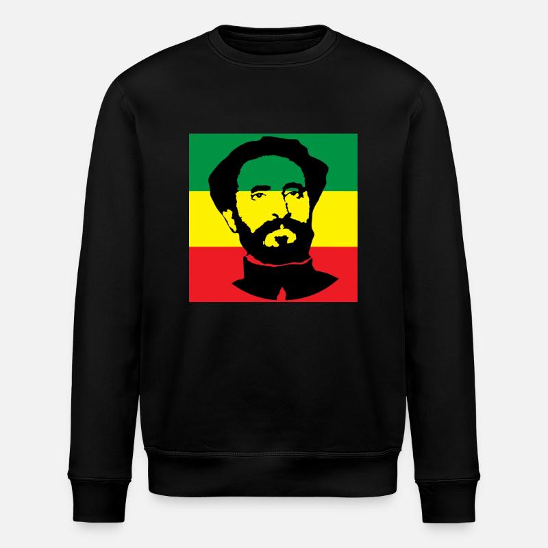 Reggae - Sweat bio ROLLER Stanley/Stella Unisexe - noir