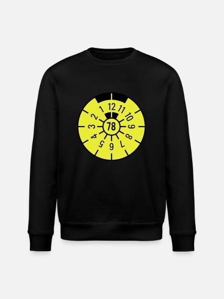 TÜV 1978 - Stanley/Stella Unisex Bio-Sweatshirt ROLLER - Schwarz