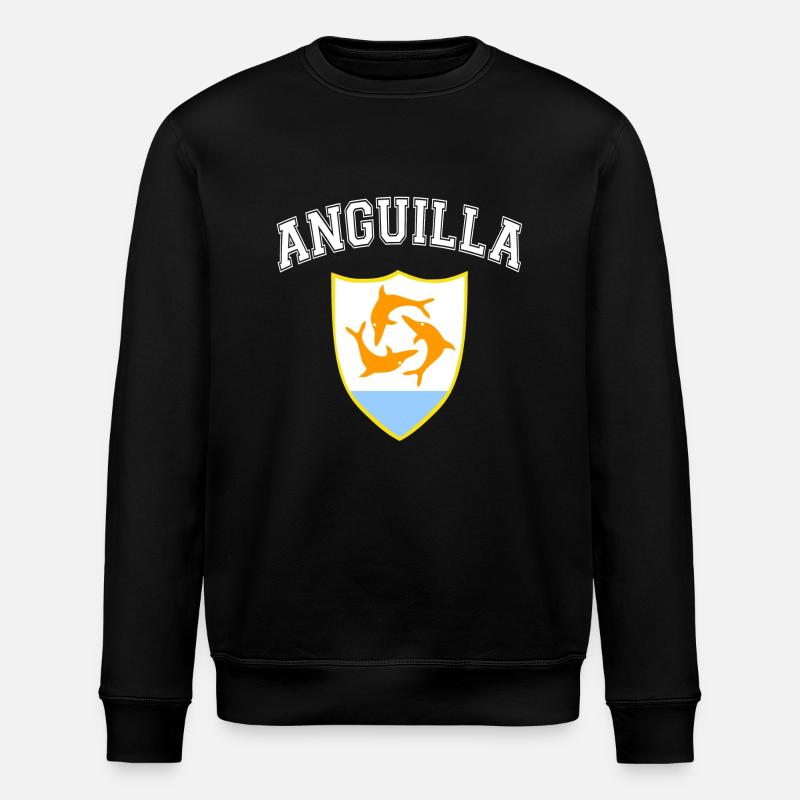 Anguilla - Sweat bio ROLLER Stanley/Stella Unisexe - noir