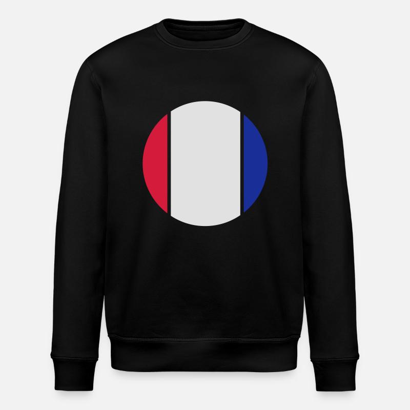 frankreich_rund_50 - Sweat bio ROLLER Stanley/Stella Unisexe - noir