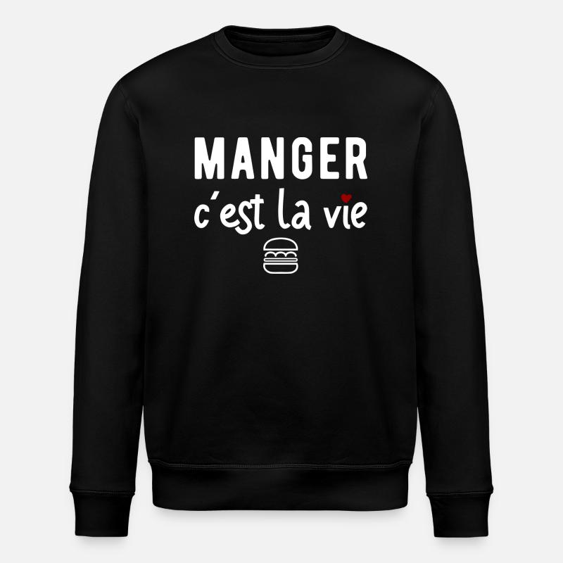 Manger cadeau humour - Sweat bio ROLLER Stanley/Stella Unisexe - noir